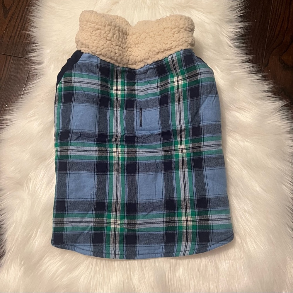 Nwt Aerie offleash Sherpa plaid flannel jacket size small